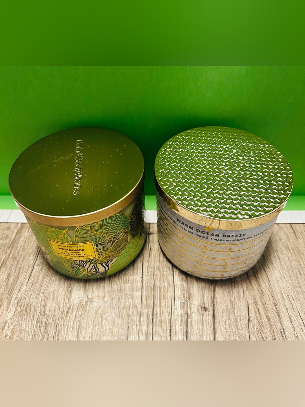 Bath & Body Works 3 Wick Candles Reserved for delaware200 - Picture 2 of 3